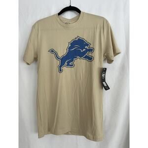 ‘47 Brand Detroit Lions NFL Adult T-Shirt Light Beige Size S - New With Tags